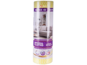 Lavete universale pe rola Luxia 50buc (Galben)