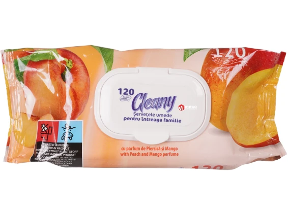 Servetele umede cu capac Cleany 120buc