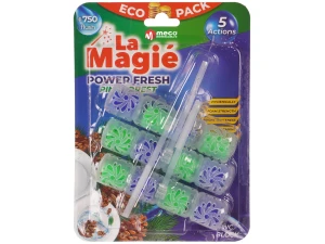 Odorizant pentru toaleta La Magie 3x40g (Pine)
