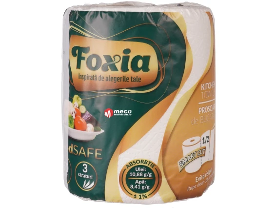 Prosop bucatarie Foxia FoodSafe 3straturi 50m