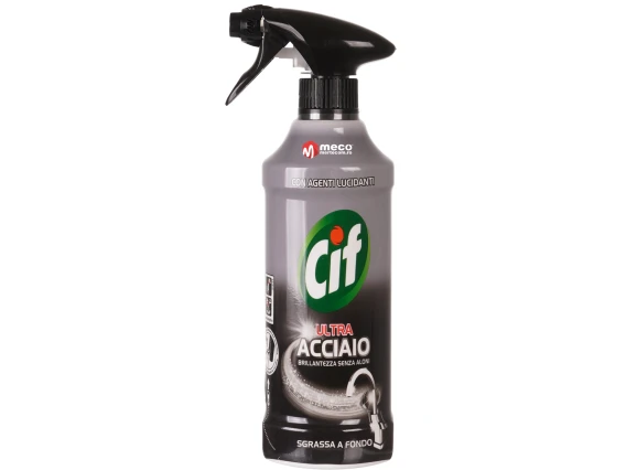 Spray pentru suprafete din inox  Cif Ultra Acciaio 500ml