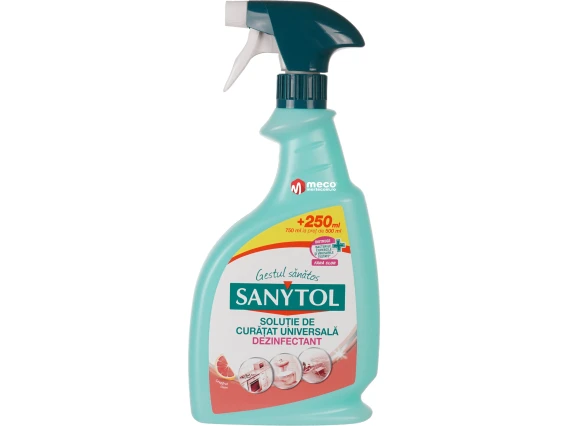 Dezinfectant universal cu pulverizator Sanytol Grapefruit 750ml