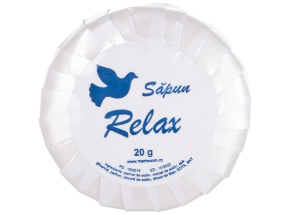 Sapun hotel rotund 20g Relax 500 bucati