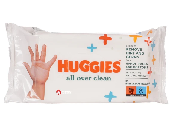 Servetele umede Huggies All Over Clean 56buc