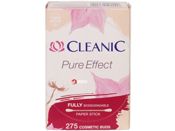 Betisoare de urechi Cleanic Pure Effect 275 bucati