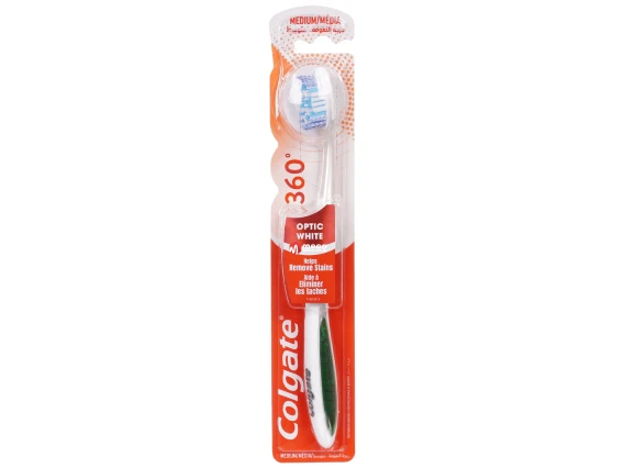 Colgate periuta dinti 360 Optic White Medium