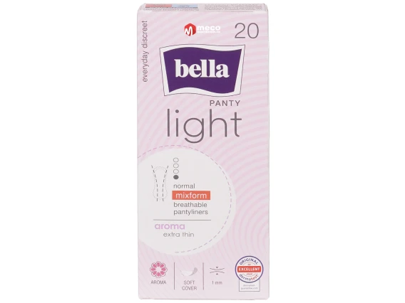 Absorbante zilnice Bella Panty Light Aroma 20 bucati