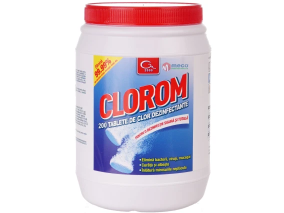 Dezinfectant clorigen general Clorom 200 tablete TP2 