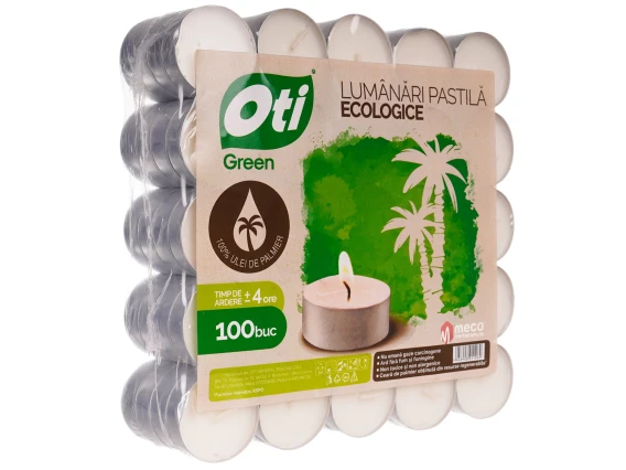 Lumanari pastila ecologice Oti  100 buc
