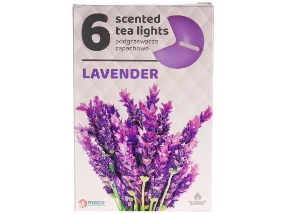 Lumanari pastila Lavander 6buc