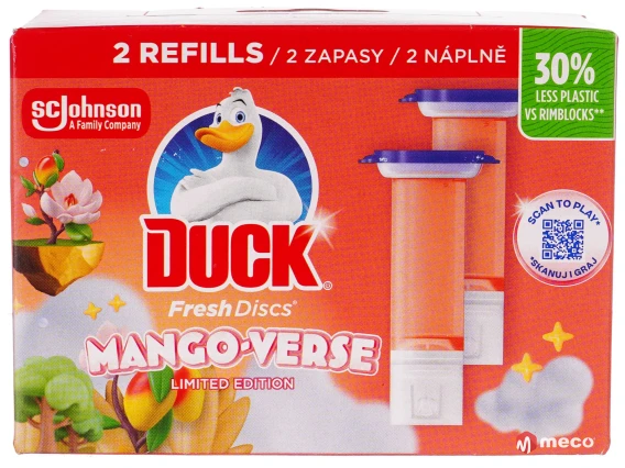 Rezerve odorizant WC Duck Fresh Discs (Mango Verse)