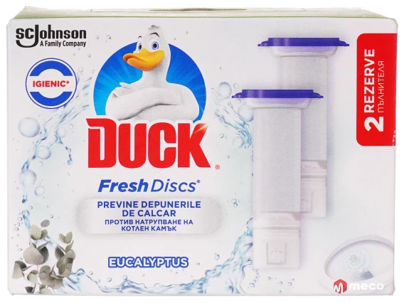 Rezerve odorizant WC Duck Fresh Discs (Eucalipt)