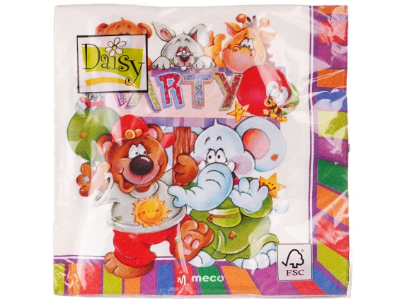 Servetele decorative Daisy cu 20 de bucati, 33 x 33 cm