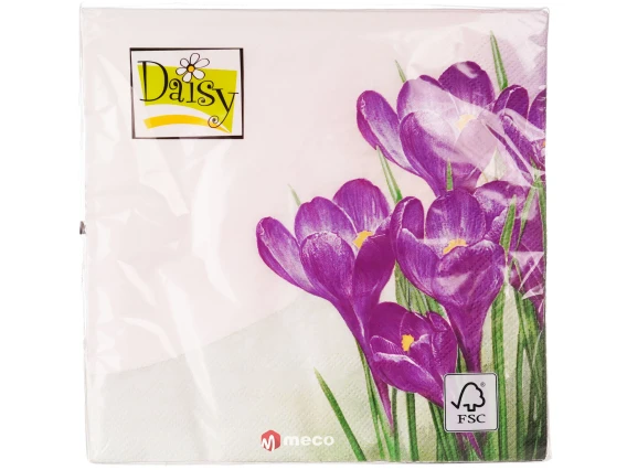Servetele decorative Daisy cu 20 de bucati, 33 x 33 cm