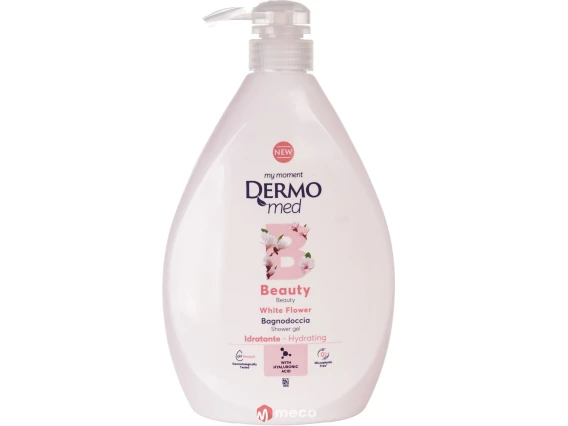 Dermomed  gel de dus 1L (White Flower)