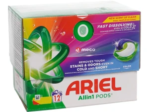 Detergent capsule Ariel All in One Pods 12 buc (Color)
