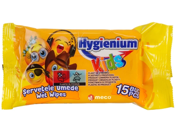 Servetele umede Hygienium Kids 15 bucati