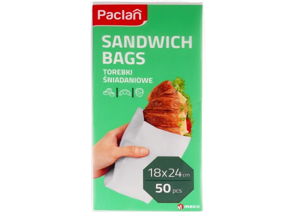 Pungi sandwich hartie Paclan 50buc