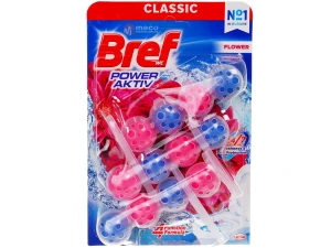 Odorizant WC Bref WC Power Aktiv 3buc (Flowers)
