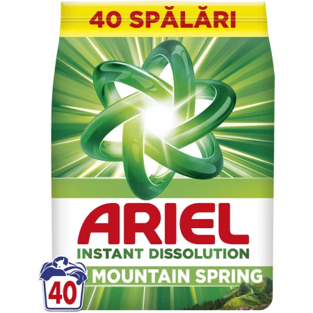 Detergent rufe automat Ariel 2.6kg Mountain Spring