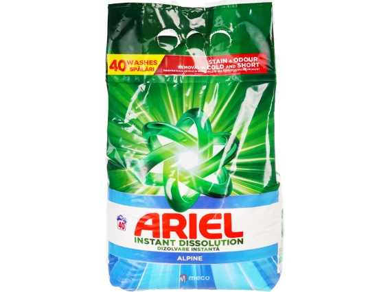 Detergent rufe automat Ariel 2.6kg Alpine