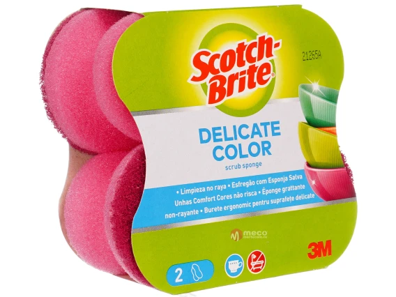 Burete ergonomic pentru suprafete delicate Scotch-Brite