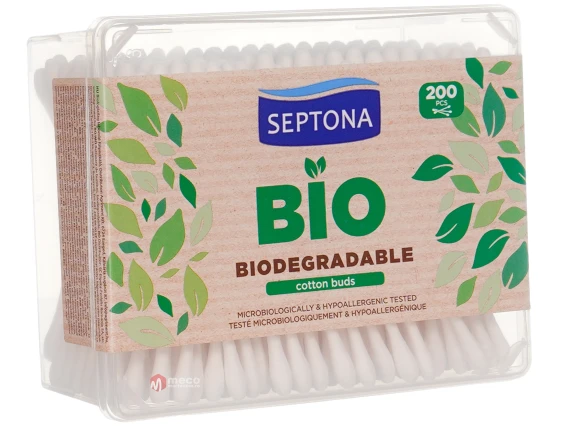 Betisoare de urechi Septona biodegradabile 200buc