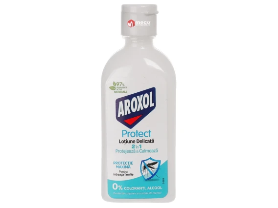 Lotiune delicata anti-insecte Aroxol Protect 85ml