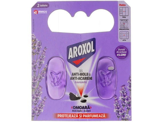 Gel antimolii Aroxol 2 bucati