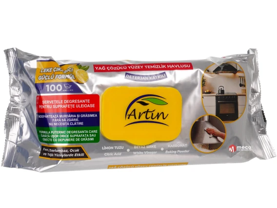 Servetele umede degresante multisuprafete Artin 100 buc