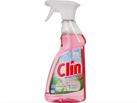 Detergent geamuri Clin cu pulverizator 500 ml (Pro Nature Grapefruit)