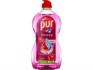 Detergent lichid pentru vase Pur 450 ml (Smochine si rodie)