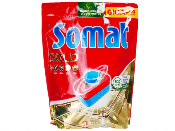 Detergent vase pentru masina de spalat Somat Gold 90 tablete
