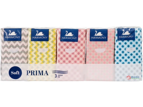 Batiste hartie Harmony Prima 10 bucati 3 straturi