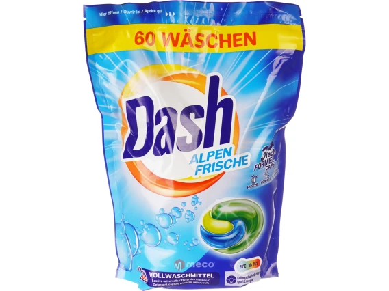 Detergent capsule 3in1 Dash 60 bucati Alpen Frische