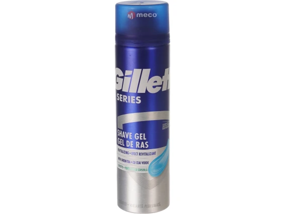 Gel de ras Gillette Revitalizant cu ceai verde 200 ml