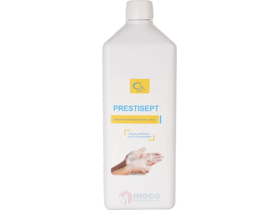 Sapun dezinfectant pentru maini Prestisept 1litru cu pompita