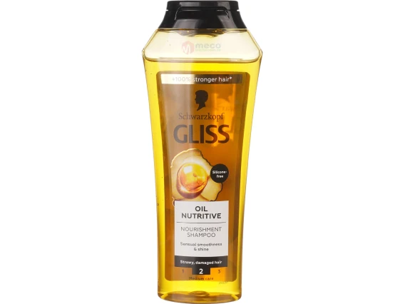 Sampon pentru par uscat Schwarzkopf Gliss Oil Nutritive 250ml