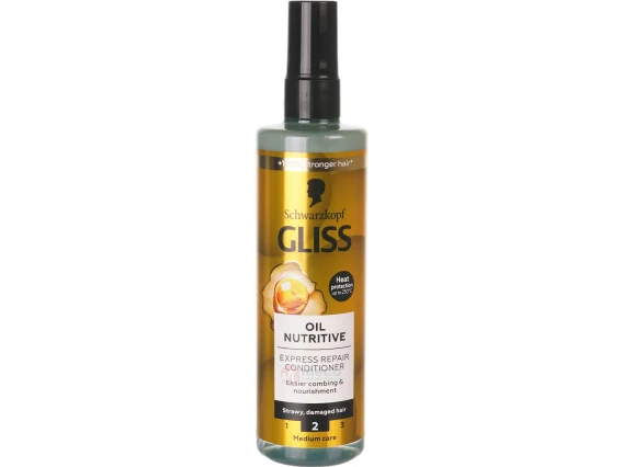 Balsam pentru par uscat Schwarzkopf Gliss Oil Nutritive 200ml