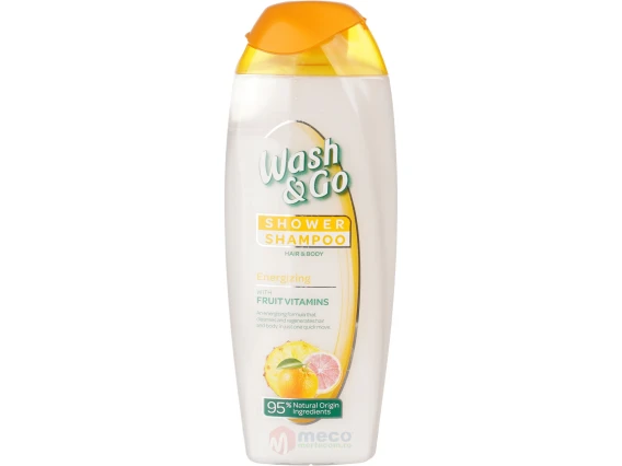 Sampon si gel de dus Wash&Go Energizing 250ml