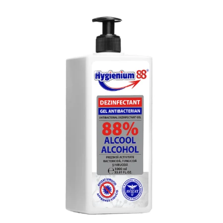 Gel antibacterian Hygienium 88% alcool 1litru 