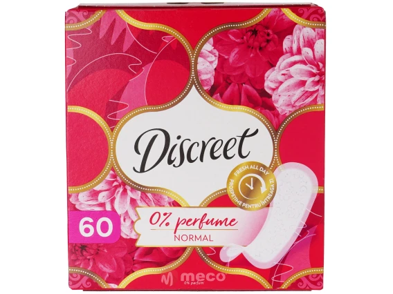 Absorbante zilnice Discreet normal 60bucati