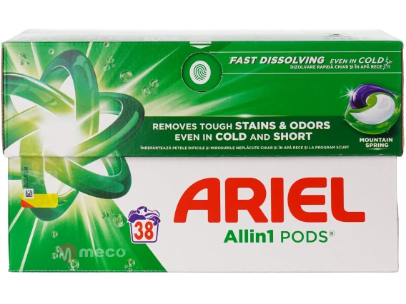 Detergent Ariel All in 1 capsule 38 bucati (Mountain Spring)