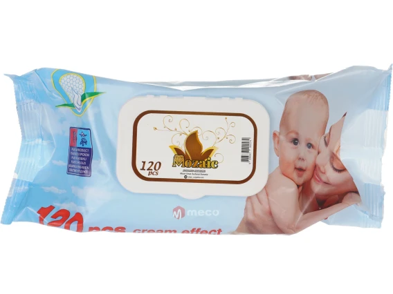 Servetele umede Mozaic Cream Effect 120 bucati