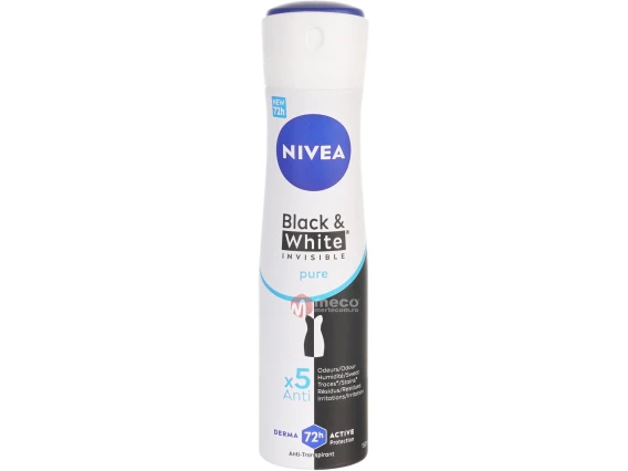 Deodorant spray Nivea 150ml (Invisible Black&White Pure)