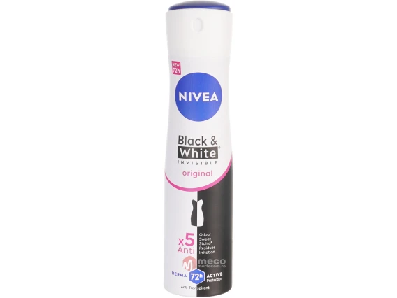 Deodorant spray Nivea 150ml (Invisible Black&White Original)