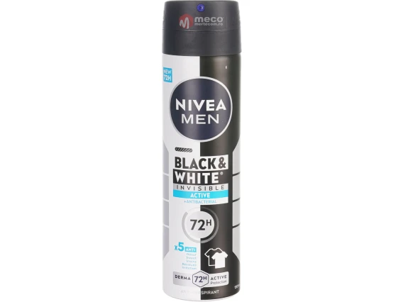Deodorant spray Nivea Men 150ml (Invisible Black&White Active)