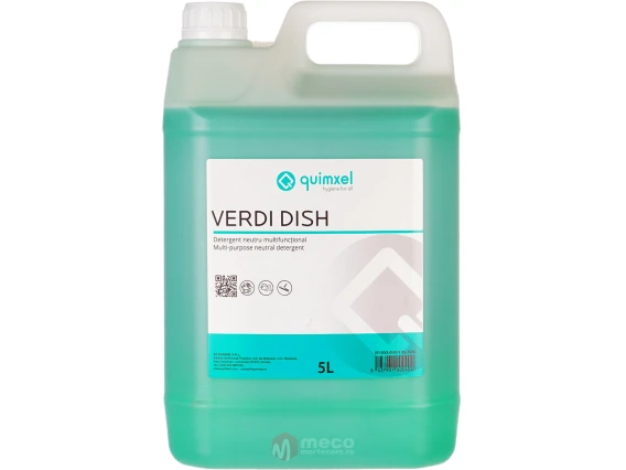 Detergent vase manual Quimxel Verdi Dish 5 litri