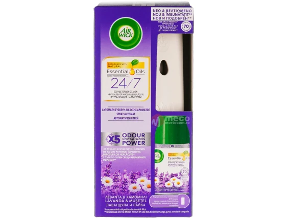 Dispenser odorizant si rezerva AirWick (Lavanda&Musetel)