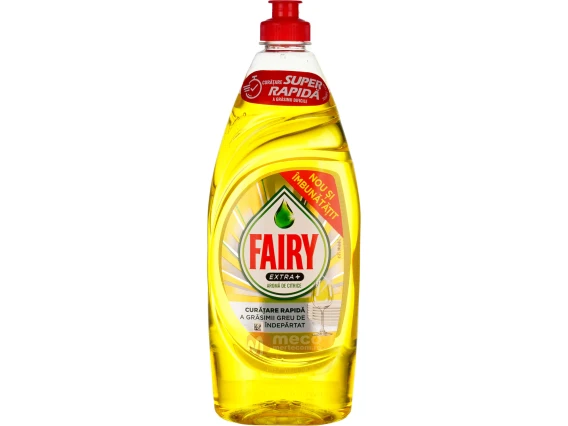 Detergent lichid vase Fairy Extra Plus 650ml (Citrus)